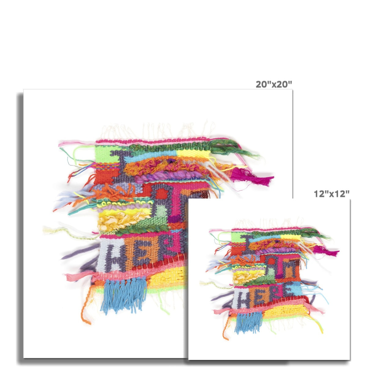 I Am Here Hahnemühle Photo Rag Print