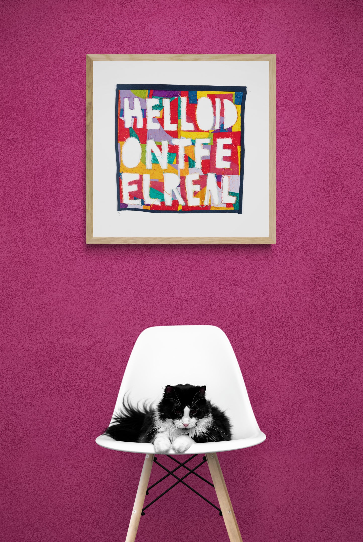 Hello I Don't Feel Real Print on Fine Art Paper, Unframed