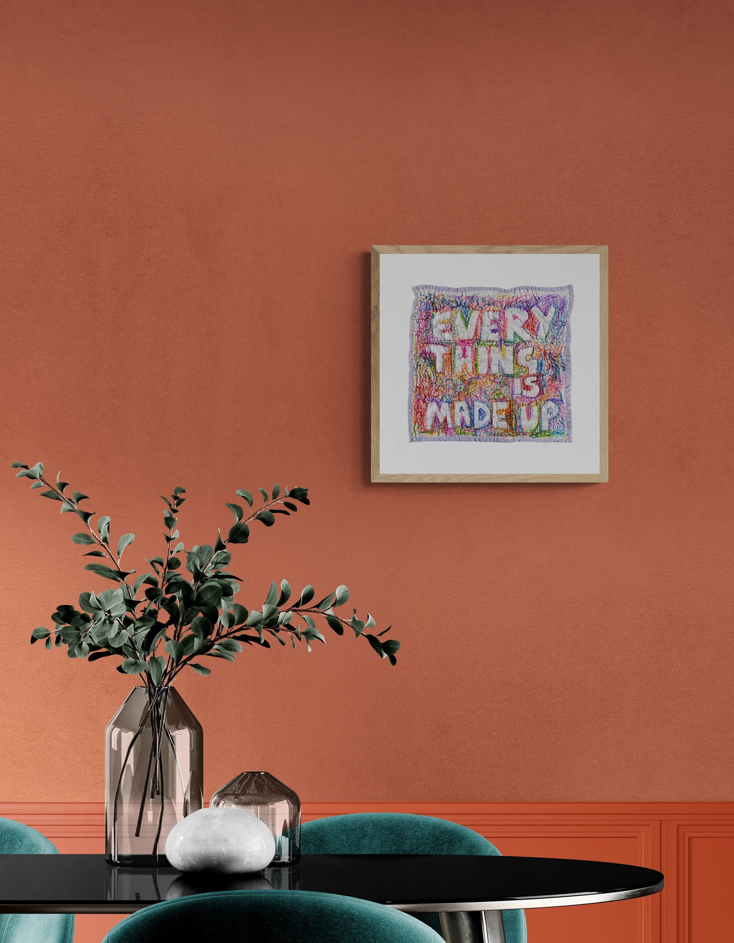 Everything is Made Up Print on Fine Art Paper, Unframed