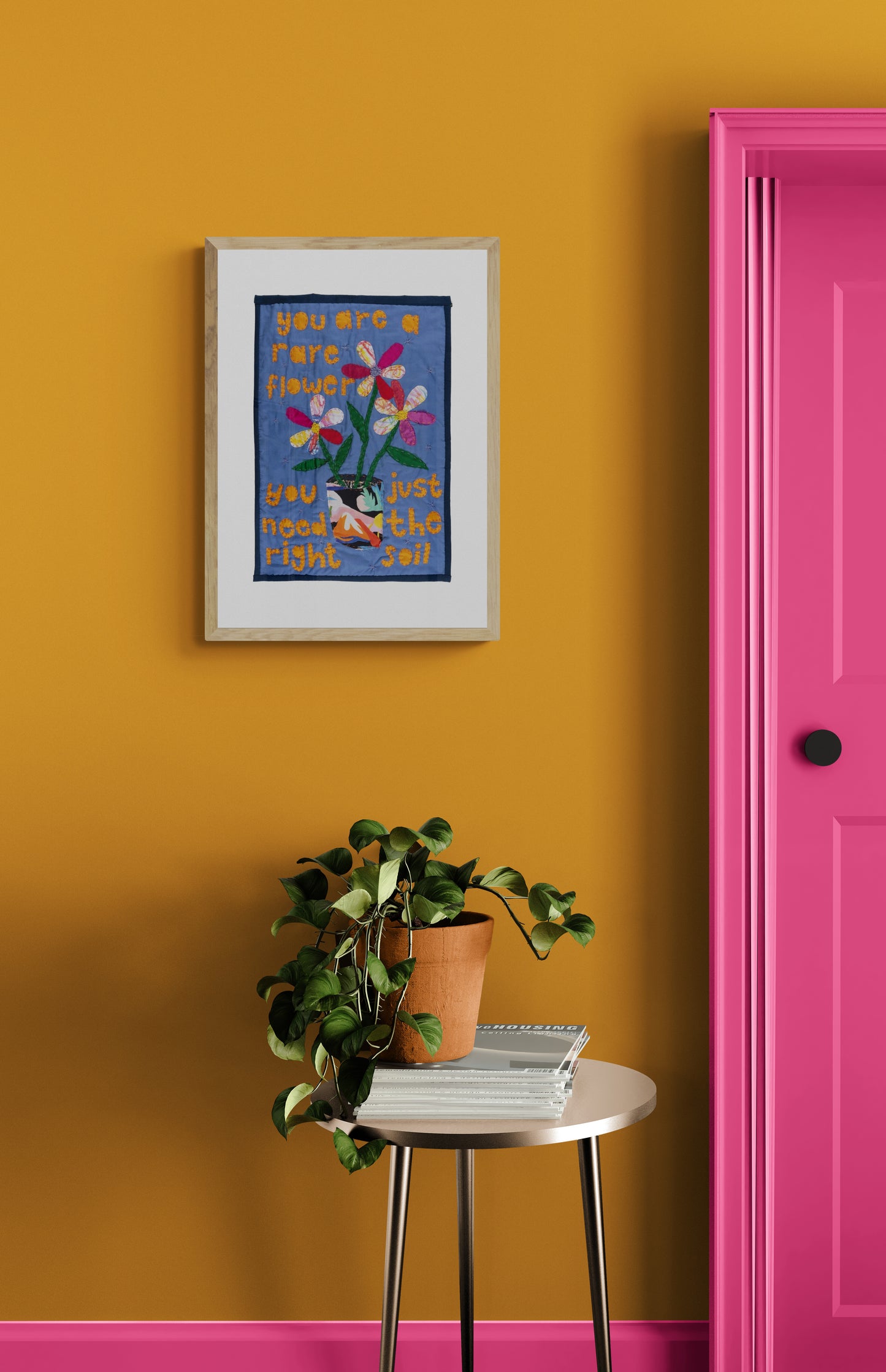 Unapologetic Print on Fine Art Paper, Unframed