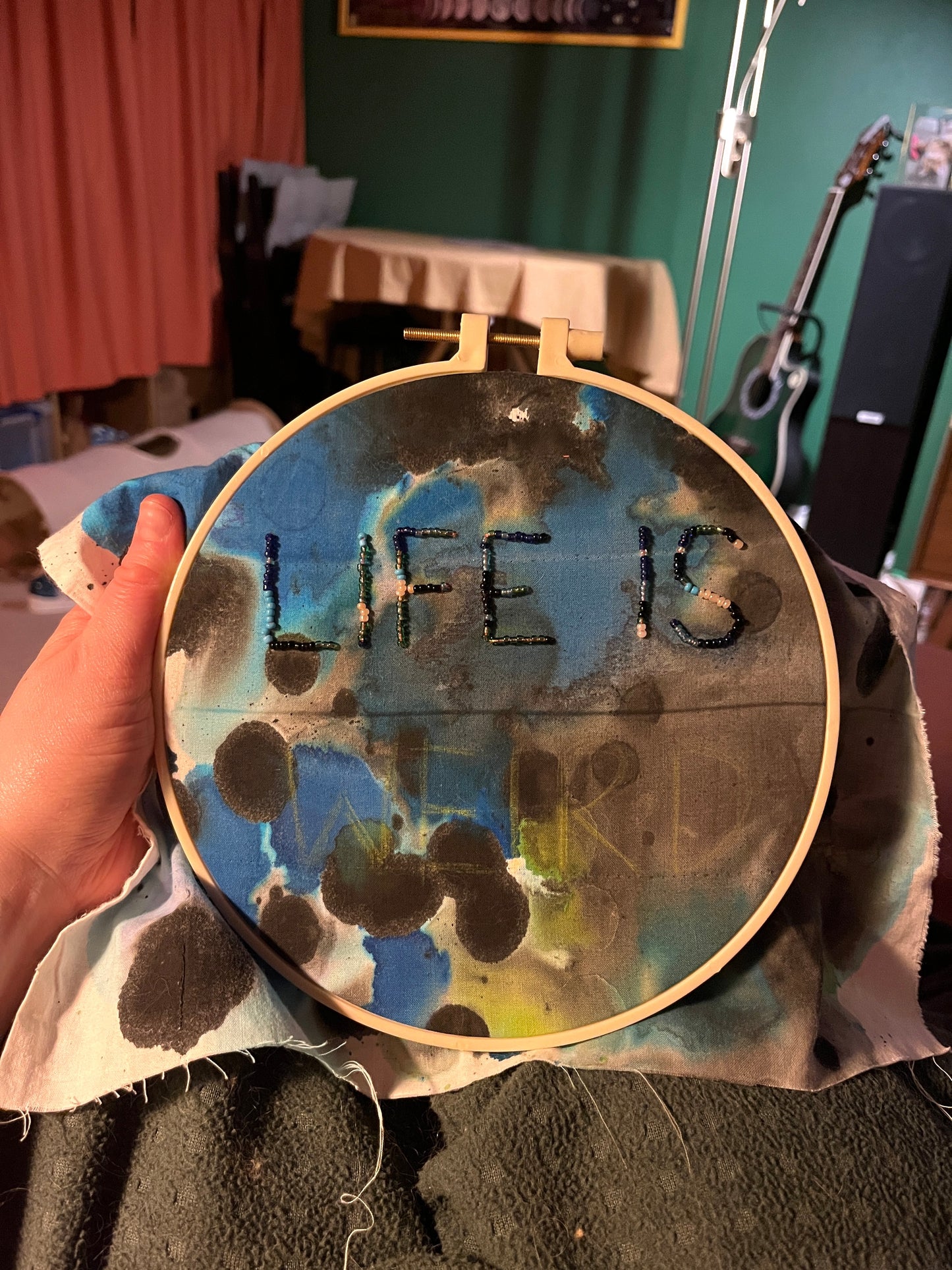 Life Is Weird (So Be Yourself) Print on Fine Art Paper, Unframed