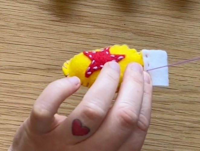 Rainbow Garland Kit | Colourful Felt Craft Kit