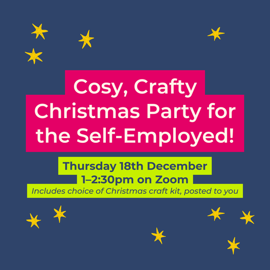 Crafty, Cosy Christmas Party for the Self-Employed ✨🎄🌈