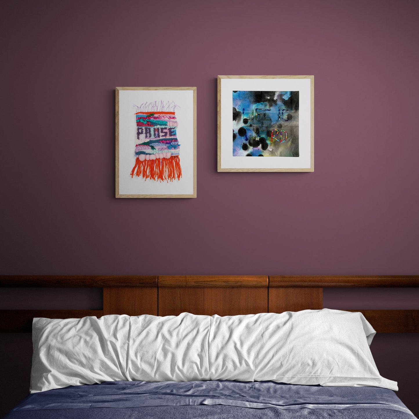 Life Is Weird (So Be Yourself) Print on Fine Art Paper, Unframed