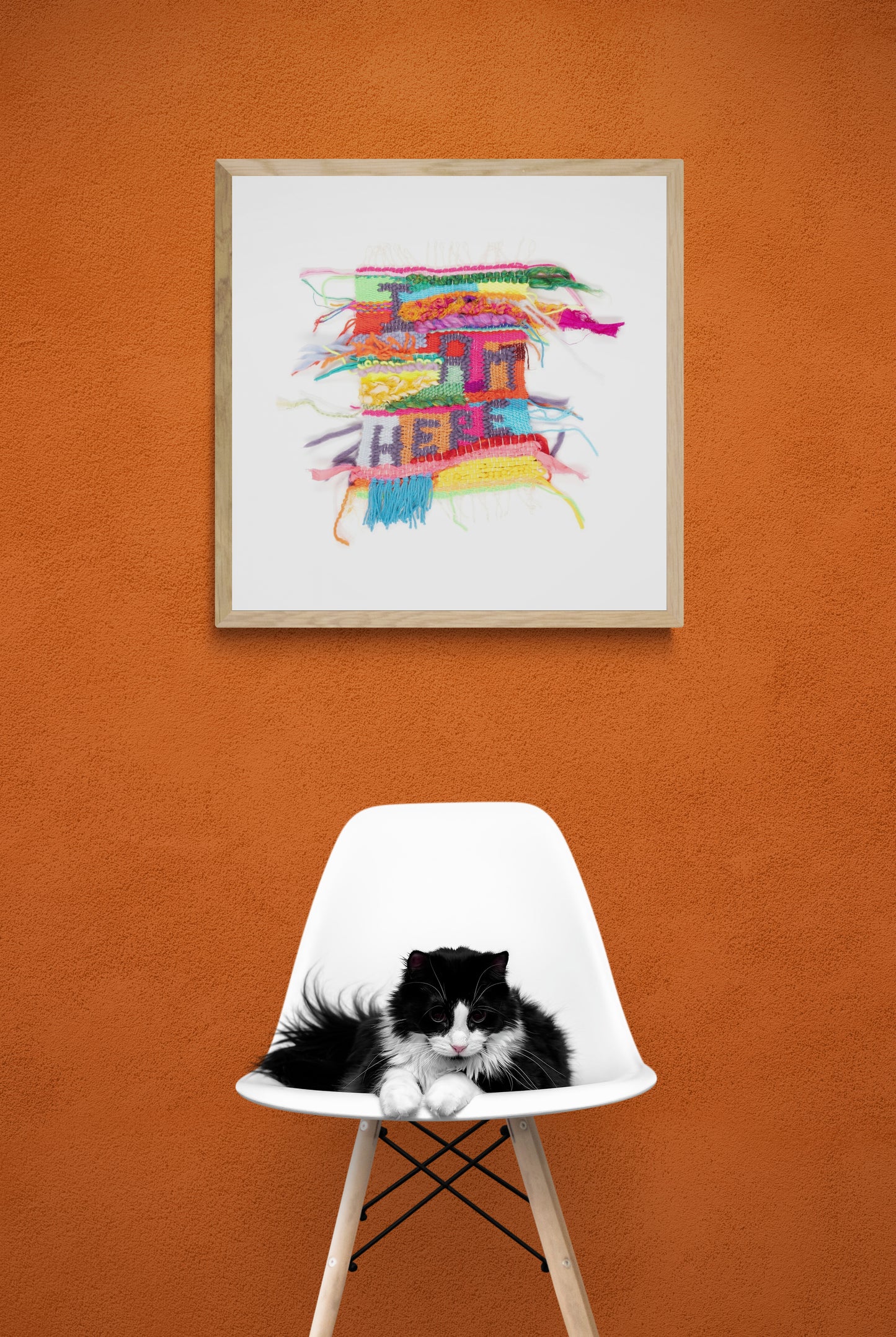 I Am Here (Hear Me Roar) on Fine Art Paper, Unframed